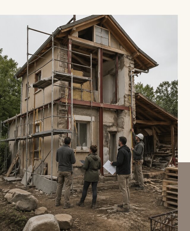 Реконструкция загородного дома под ключ в Лобне от бюро