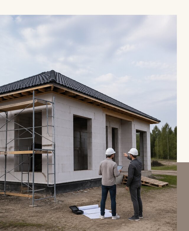 Проектирование одноэтажных домов из газобетона в Лобне